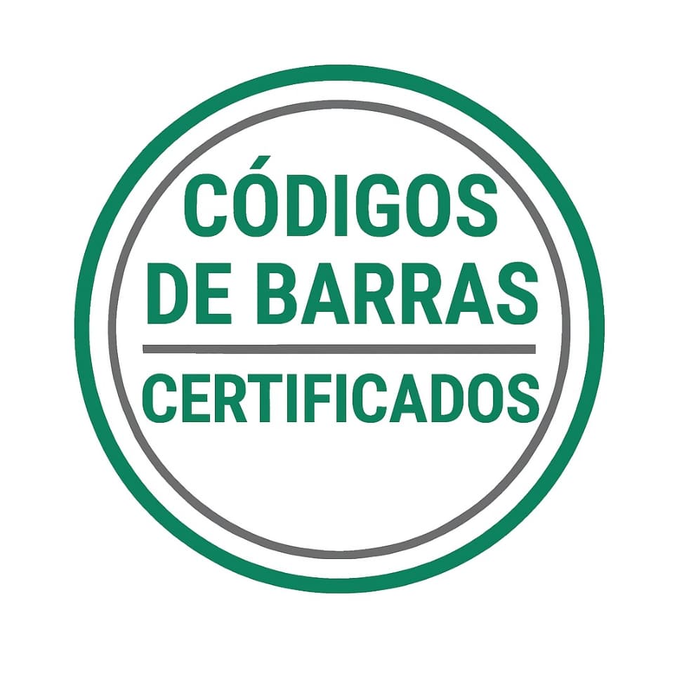 Códigos de barras EAN oficiales.